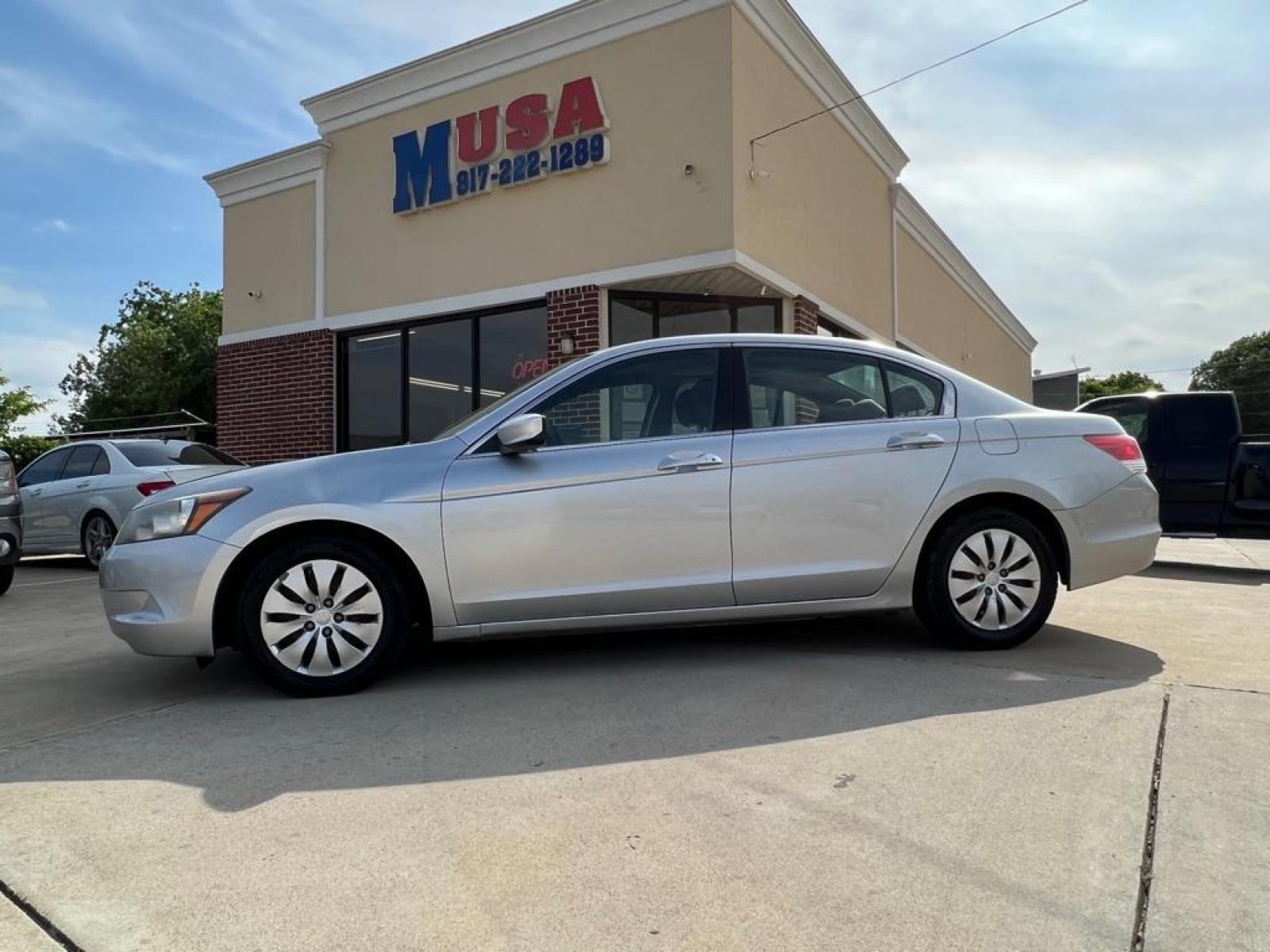 2010 Gray HONDA ACCORD LX (1HGCP2F35AA) with an 2.4L engine, Automatic transmission, located at 4415 NE 28th St, Haltom City, TX, 76117, (817) 222-9334, 32.795322, -97.280937 - Photo #1