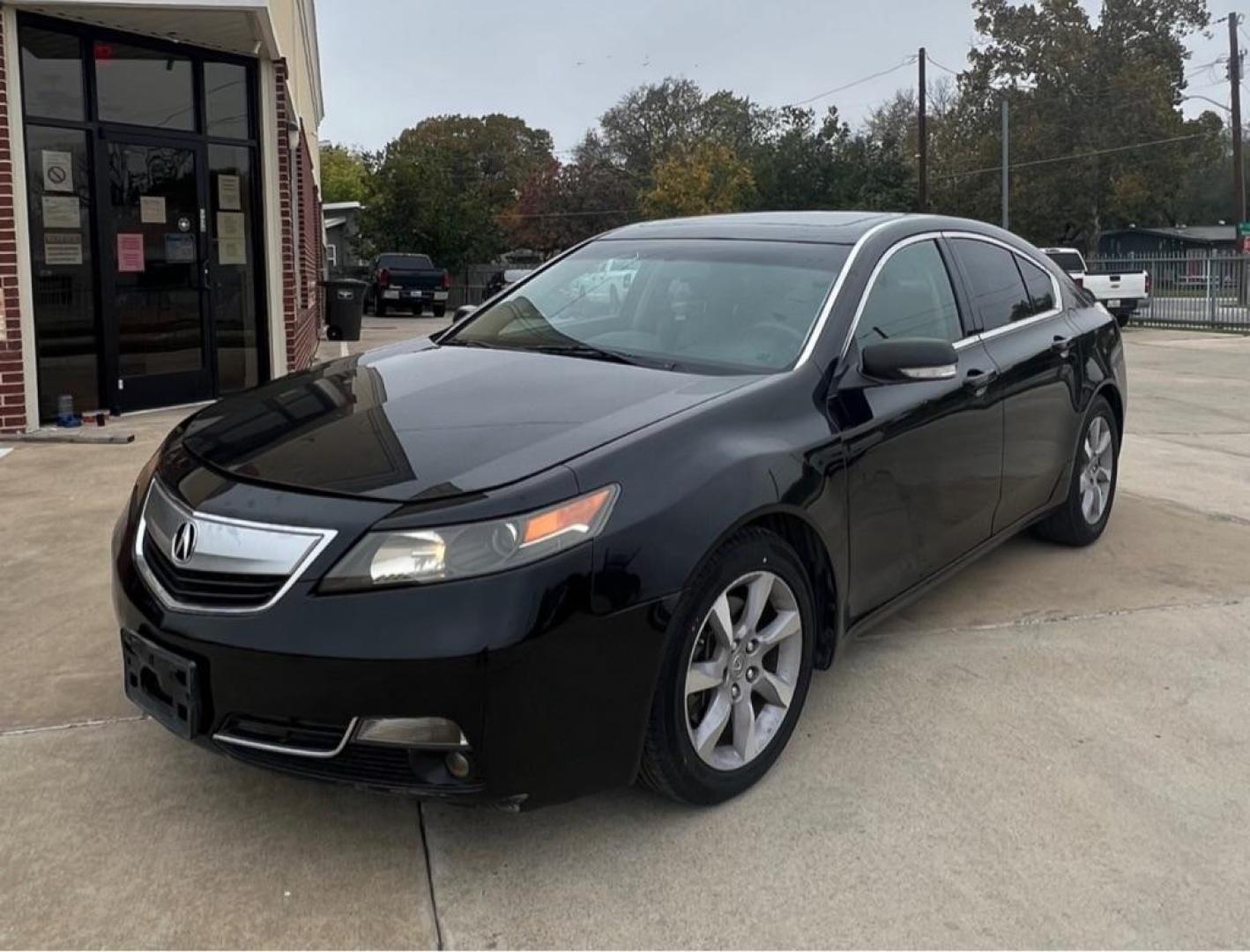 2013 BLACK ACURA TL TECH (19UUA8F50DA) with an 3.5L engine, Automatic transmission, located at 4415 NE 28th St, Haltom City, TX, 76117, (817) 222-9334, 32.795322, -97.280937 - Photo#0