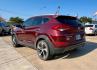 2016 Maroon HYUNDAI TUCSON LIMITED (KM8J33A28GU) with an 1.6L engine, Automatic transmission, located at 4415 NE 28th St, Haltom City, TX, 76117, (817) 222-9334, 32.795322, -97.280937 - Photo#3