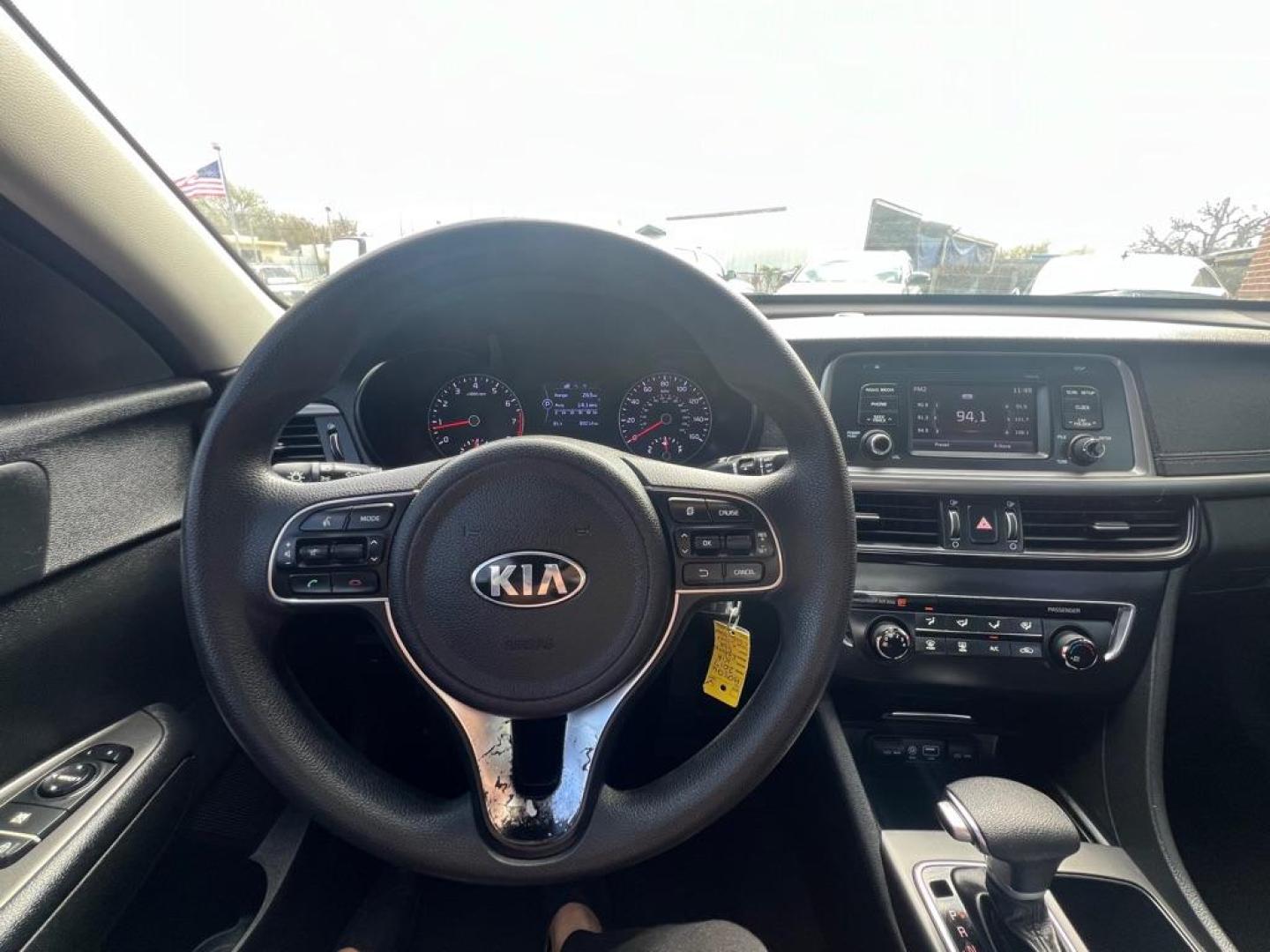 2017 SILVER KIA OPTIMA LX (5XXGT4L37HG) with an 2.4L engine, Automatic transmission, located at 4415 NE 28th St, Haltom City, TX, 76117, (817) 222-9334, 32.795322, -97.280937 - Photo#12