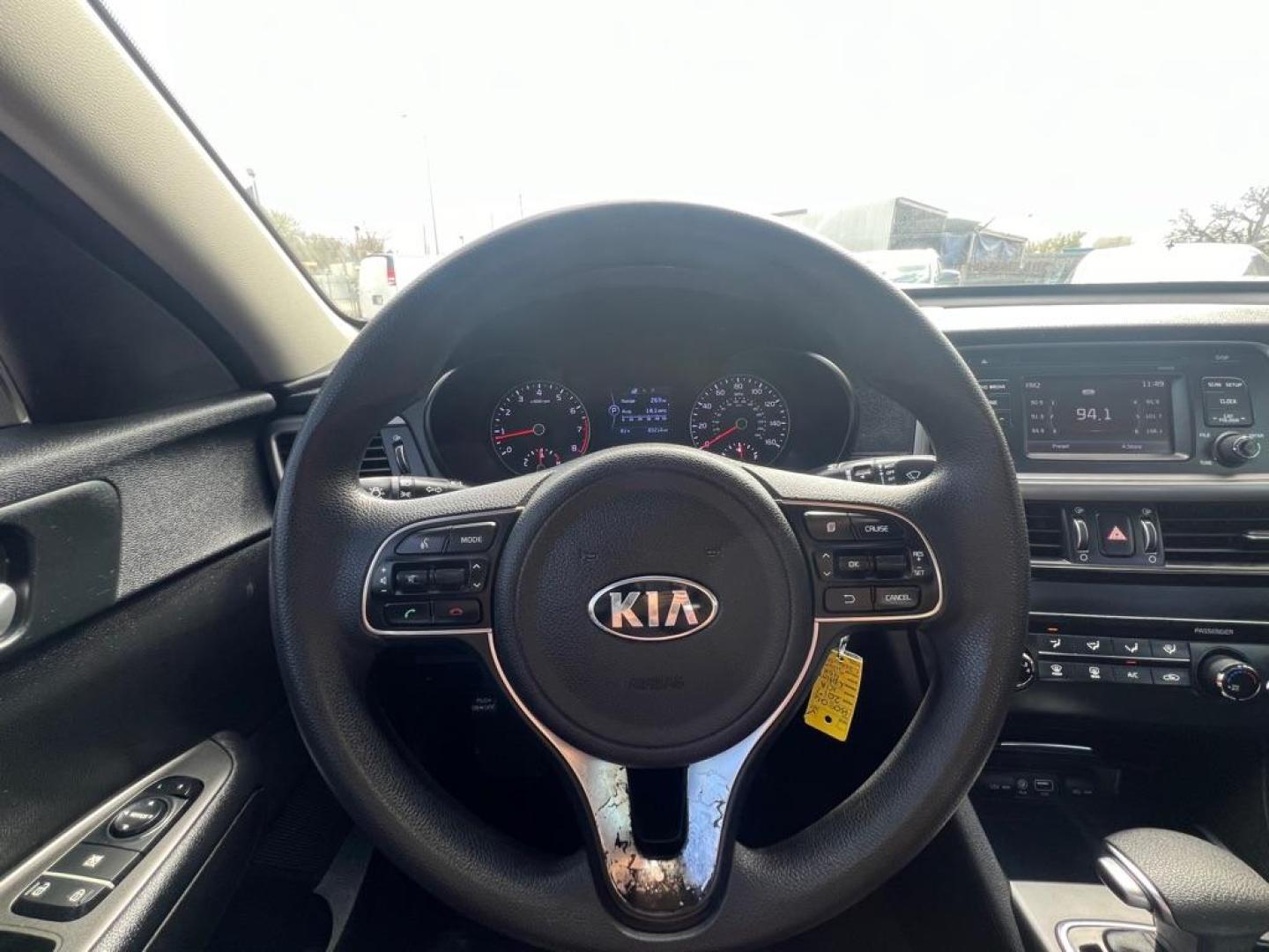 2017 SILVER KIA OPTIMA LX (5XXGT4L37HG) with an 2.4L engine, Automatic transmission, located at 4415 NE 28th St, Haltom City, TX, 76117, (817) 222-9334, 32.795322, -97.280937 - Photo#13
