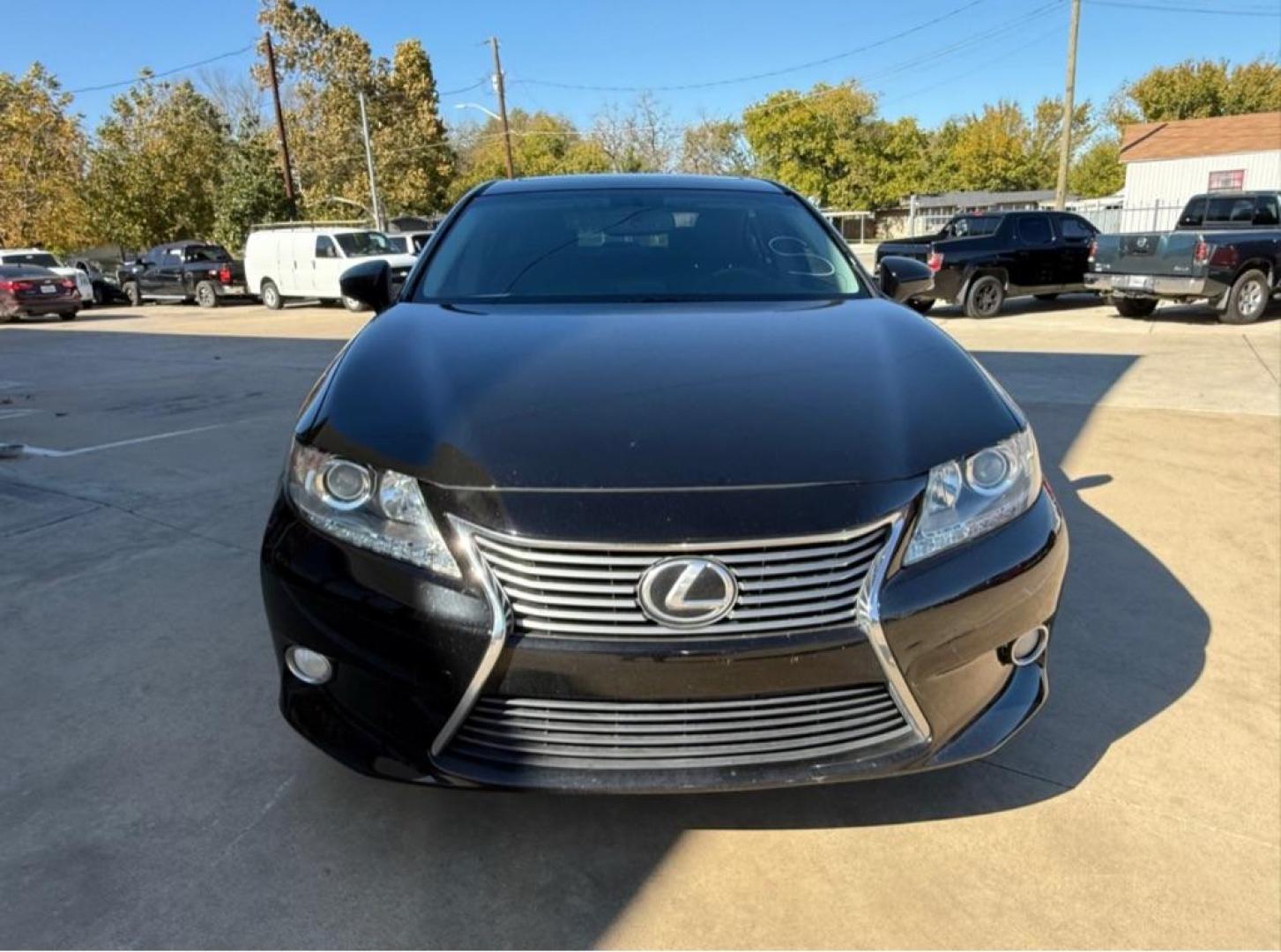 2014 BLACK LEXUS ES 350 (JTHBK1GG9E2) with an 3.5L engine, Automatic transmission, located at 4415 NE 28th St, Haltom City, TX, 76117, (817) 222-9334, 32.795322, -97.280937- Photo#6