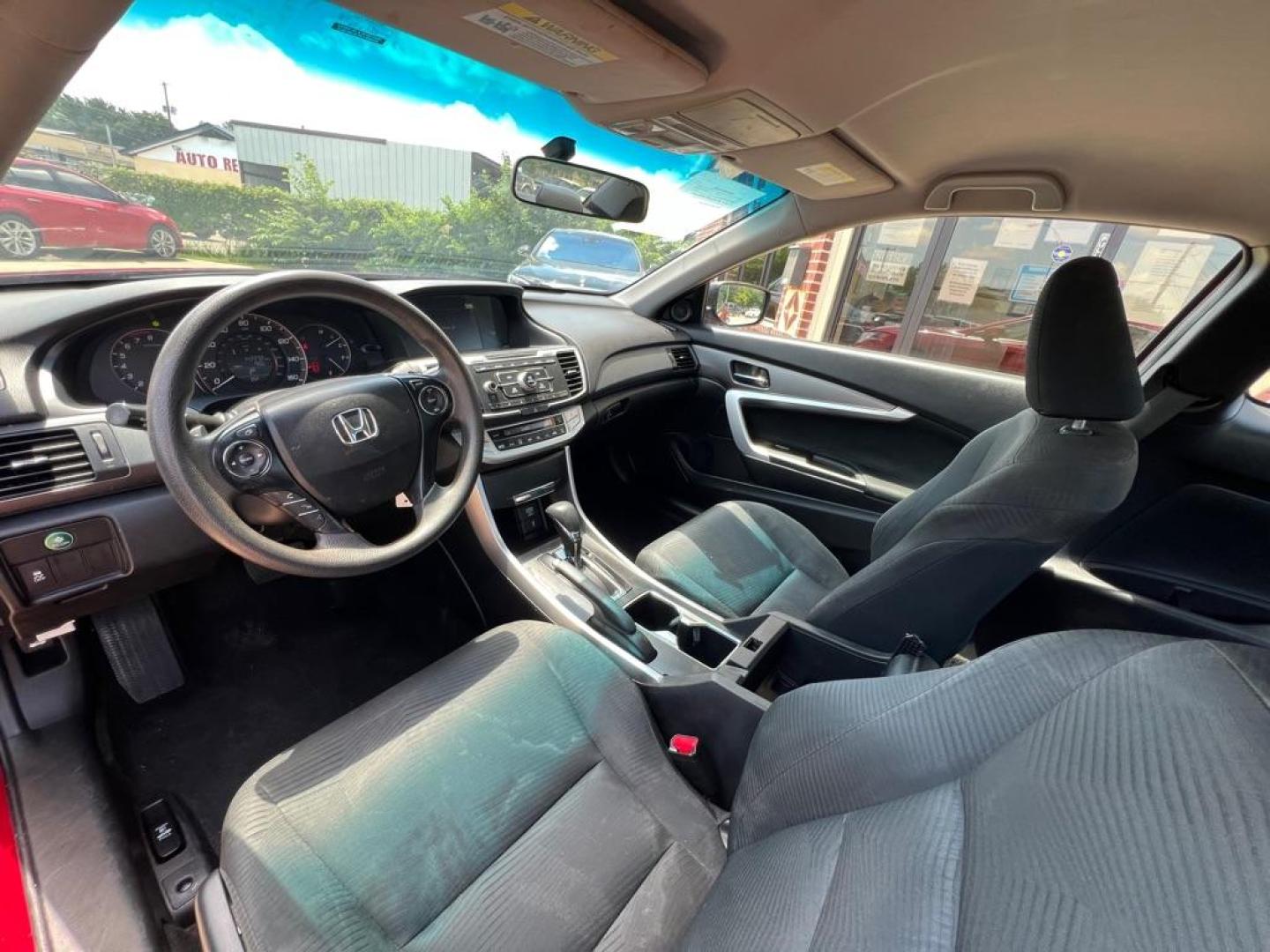 2015 RED HONDA ACCORD LX-S (1HGCT1B38FA) with an 2.4L engine, Continuously Variable transmission, located at 4415 NE 28th St, Haltom City, TX, 76117, (817) 222-9334, 32.795322, -97.280937 - Photo#5