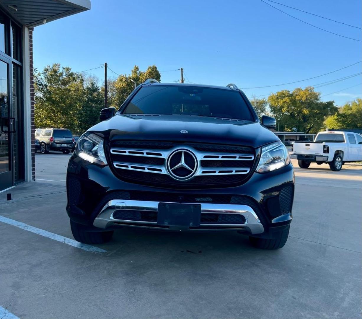 2017 Black MERCEDES-BENZ GLS 450 4MATIC (4JGDF6EE9HA) with an 3.0L engine, Automatic transmission, located at 4415 NE 28th St, Haltom City, TX, 76117, (817) 222-9334, 32.795322, -97.280937 - Photo#1