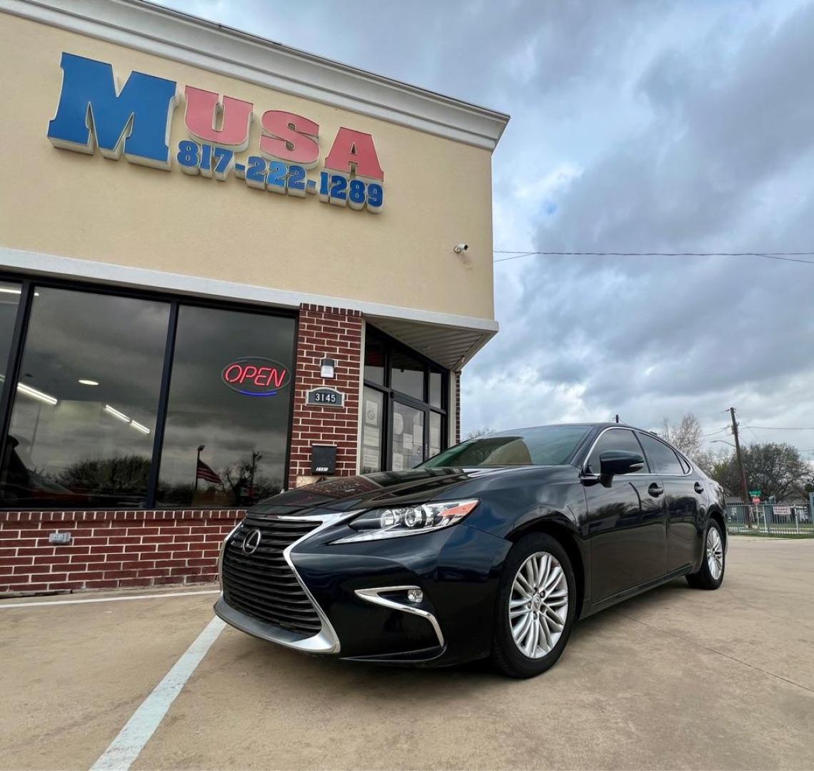 2016 Black LEXUS ES 350 (58ABK1GG7GU) with an 3.5L engine, Automatic transmission, located at 4415 NE 28th St, Haltom City, TX, 76117, (817) 222-9334, 32.795322, -97.280937 - Photo#0