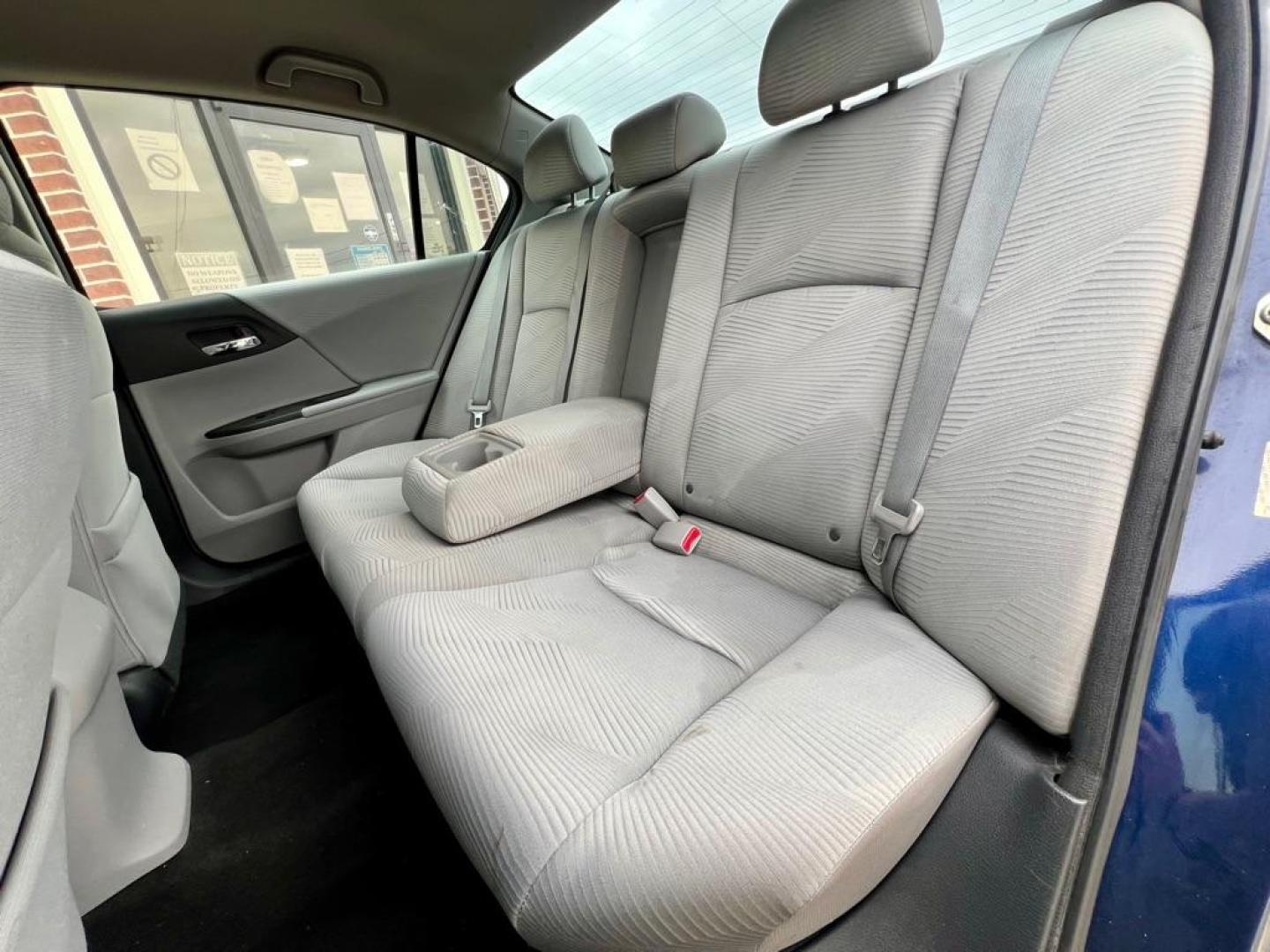 2014 Blue HONDA ACCORD LX (1HGCR2F33EA) with an 2.4L engine, Continuously Variable transmission, located at 4415 NE 28th St, Haltom City, TX, 76117, (817) 222-9334, 32.795322, -97.280937 - Photo#12