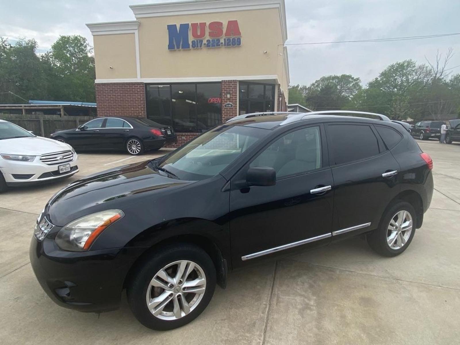 2015 BLACK NISSAN ROGUE SELECT S (JN8AS5MT5FW) with an 2.5L engine, Continuously Variable transmission, located at 4415 NE 28th St, Haltom City, TX, 76117, (817) 222-9334, 32.795322, -97.280937 - Photo #0