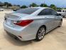 2014 SILVER HYUNDAI SONATA SE (5NPEC4AB9EH) with an 2.0L engine, Automatic transmission, located at 4415 NE 28th St, Haltom City, TX, 76117, (817) 222-9334, 32.795322, -97.280937- Photo#3