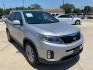 2014 SILVER KIA SORENTO EX (5XYKU4A73EG) with an 3.3L engine, Automatic transmission, located at 4415 NE 28th St, Haltom City, TX, 76117, (817) 222-9334, 32.795322, -97.280937 - Photo#4